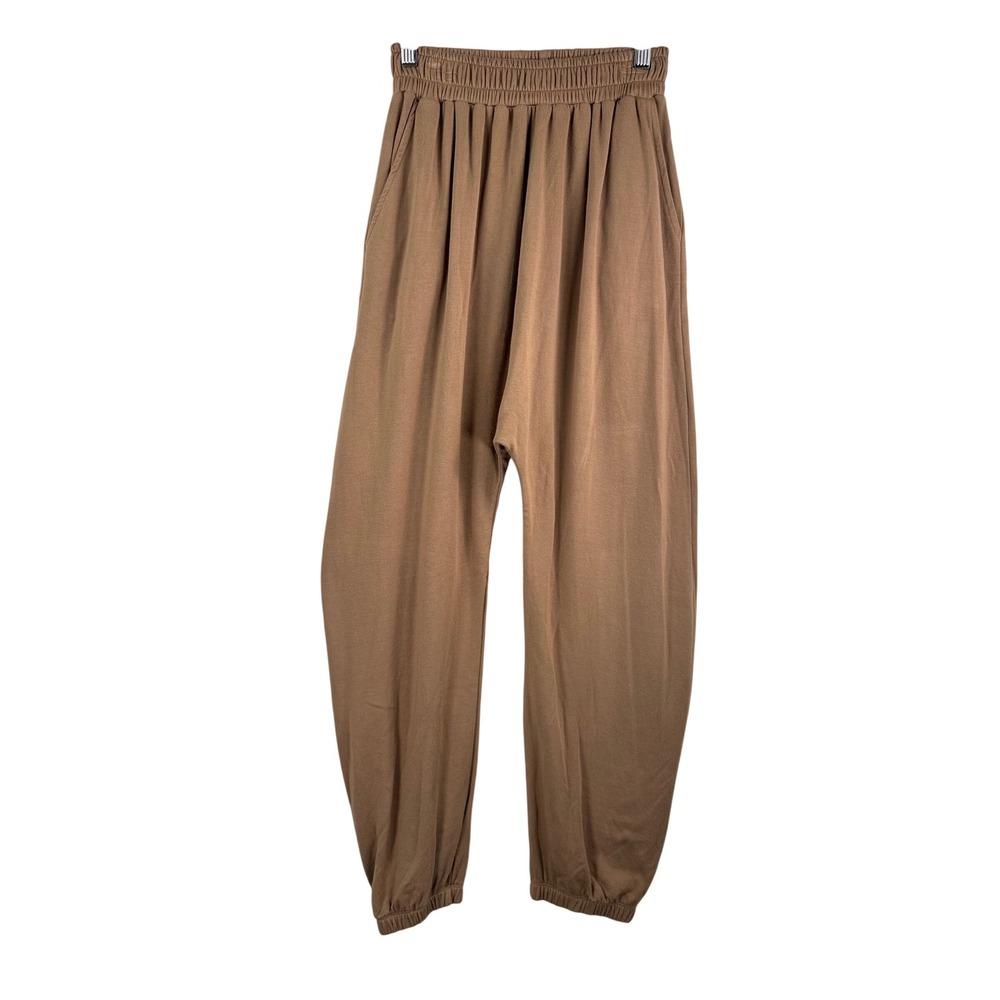 Longway Surf Jogger pants sz XS Brown Fleece Lined Sweatpants 90s lagen